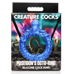 Creature Cocks Cockring Poseidon's Octo-ring Bleu